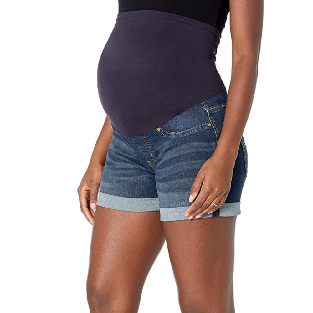 Signature by Levi Strauss & Co. Women's Maternity Mid-Rise Shorts
